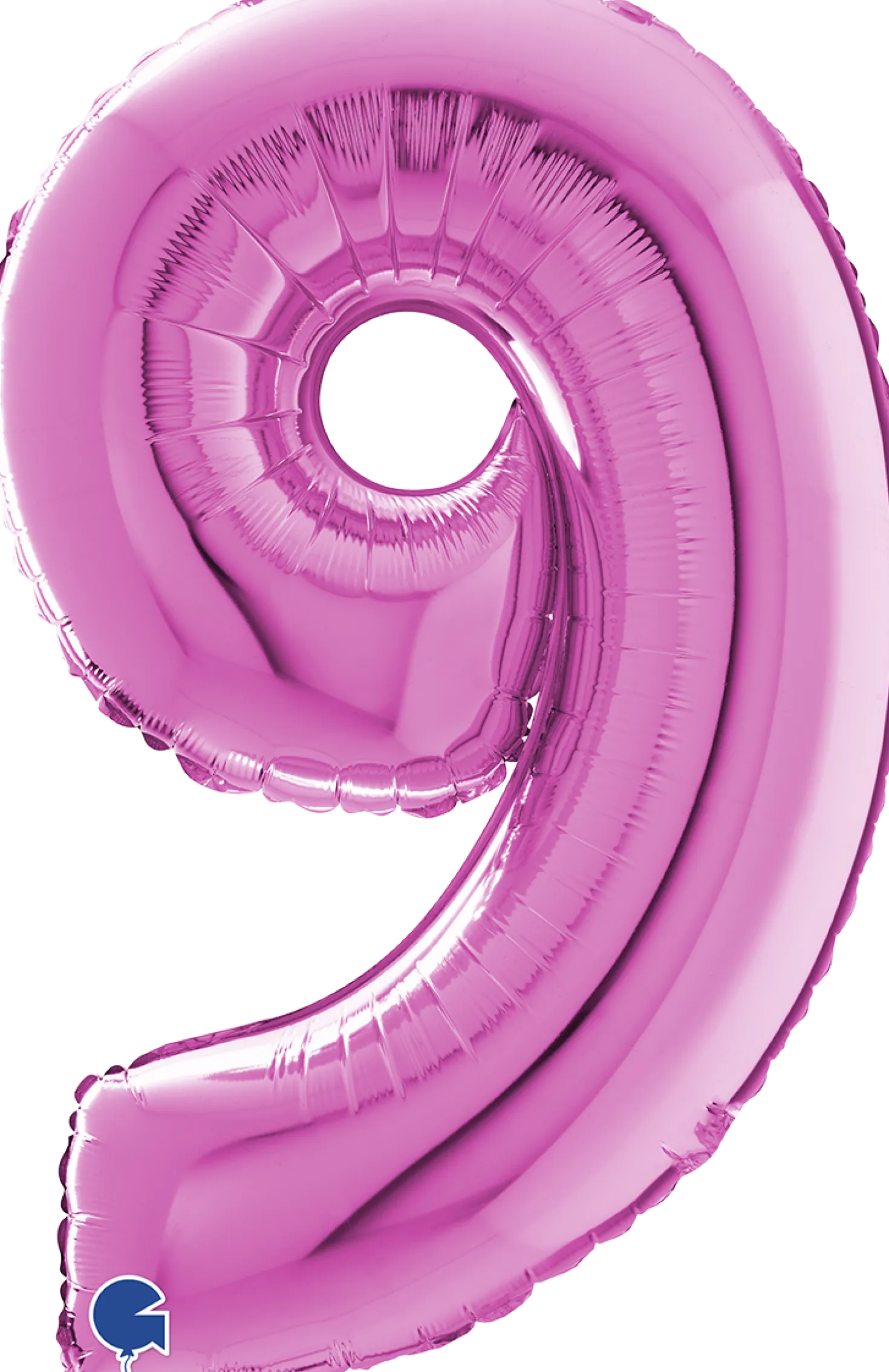 Numerofolio 9 pinkki 70 cm