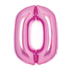 Numerofolio 0 pinkki 66 cm