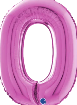 Numerofolio 0 pinkki 70 cm