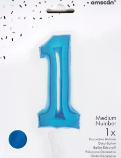 Numerofolio 1 sininen 66 cm