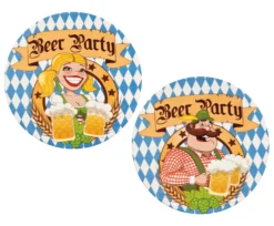 Olutjuhla lasinaluset 10 kpl/pkt