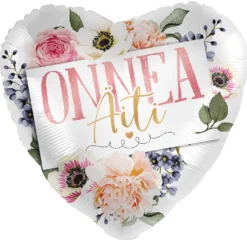Onnea Äiti foliopallo
