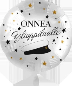 Onnea Ylioppilaalle foliopallo