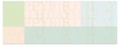 Onnittelukortti 21 x 8 cm - Happy Birthday