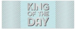 Onnittelukortti 21 x 8 cm King of the day