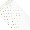 Organza hopea-kulta pilkullinen 900 x 36 cm