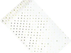 Organza hopea-kulta pilkullinen 900 x 36 cm