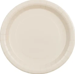 Pahvilautanen beige, 23 cm 6 kpl/pkt