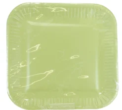 Pahvilautanen neliö 23 cm lime 10 kpl/pkt