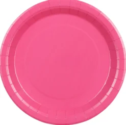 Pahvilautanen pinkki, 23 cm 6 kpl/pkt