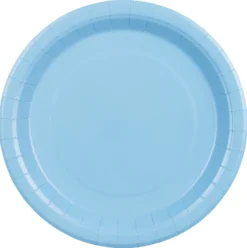 Pahvilautanen vaaleansininen, 23 cm 6 kpl/pkt