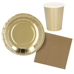 Pahvimuki kullanvärinen 250 ml 6 kpl/pkt