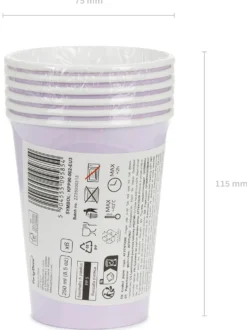 Pahvimuki laventeli, 250 ml 6 kpl/pkt
