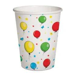 Pahvimuki 250 ml ilmapallot 10 kpl/pkt