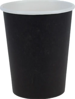 Pahvimuki 250 ml musta 10 kpl/pkt