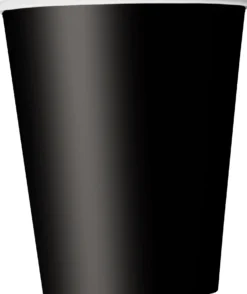 Pahvimuki musta 266 ml, 14 kpl/pkt