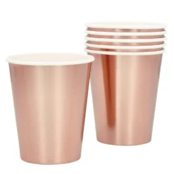 Pahvimuki ruusukullanvärinen 250 ml 6 kpl/pkt