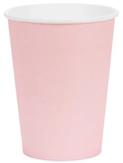 Pahvimuki vaaleanpunainen, 250 ml 6 kpl/pkt