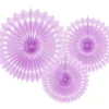 Paperiviuhkakoriste, liila 20-30 cm, 3 kpl/pkt