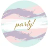 Party pahvilautanen 23 cm 10 kpl/pkt