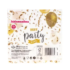 Party suuri lautasliina 33 x 33 cm 20 kpl/pkt