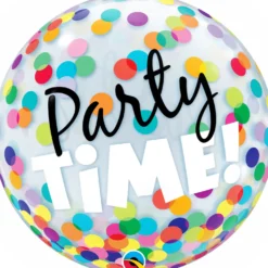 Party Time! läpikuultava kuplailmapallo