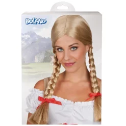 Peruukki leteillä, vaalea