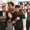 Photo Booth tarvikkeet Glitz&Glam 12 kpl/pkt