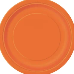 Pieni pahvilautanen oranssi 18 cm 8 kpl/pkt