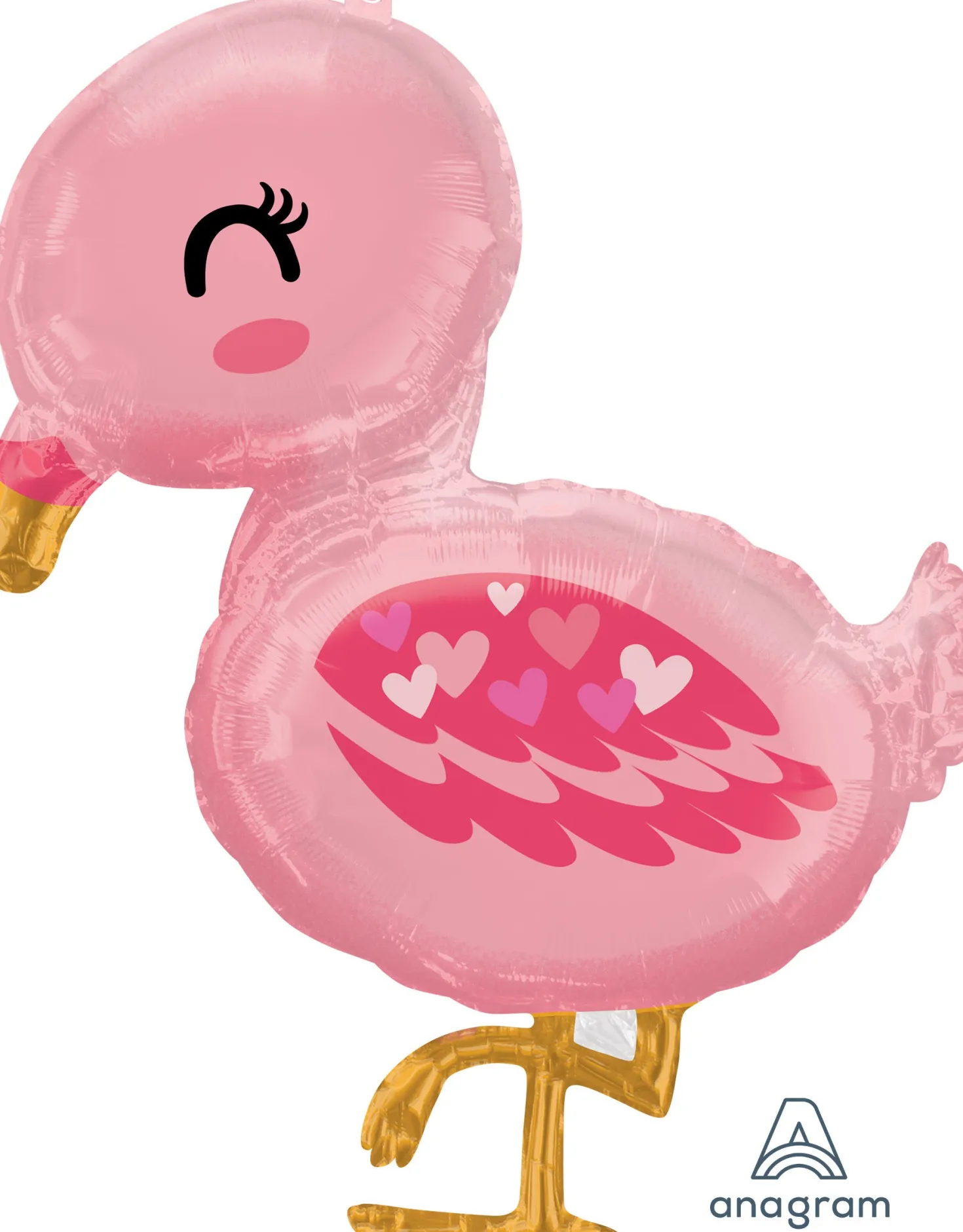 Pikku flamingo muotofoliopallo
