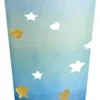 Pilvi pahvimuki vaaleansininen 250 ml 8 kpl/pkt