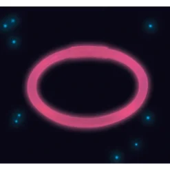 Pimeässä hohtava rannekoru, pinkki