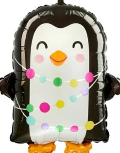 Pingviini juhlatunnelmissa pienmuotofolio