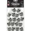 Pääkallo mini 5 x 2.5 cm 18 kpl/pkt