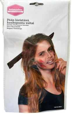 Pään lävistävä kauhupanta veitsi