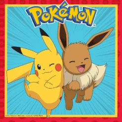 Pokemon suuri lautasliina 33 x 33 cm 20kpl/pkt