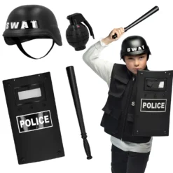 Poliisi asustesetti lasten