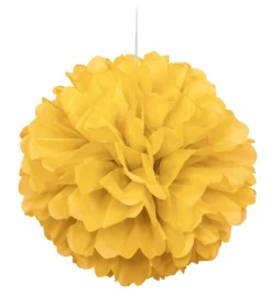 Pom Pom keltainen koriste, halk. 41,6 cm