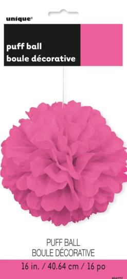 Pom Pom pinkki koriste, halk. 41,6 cm