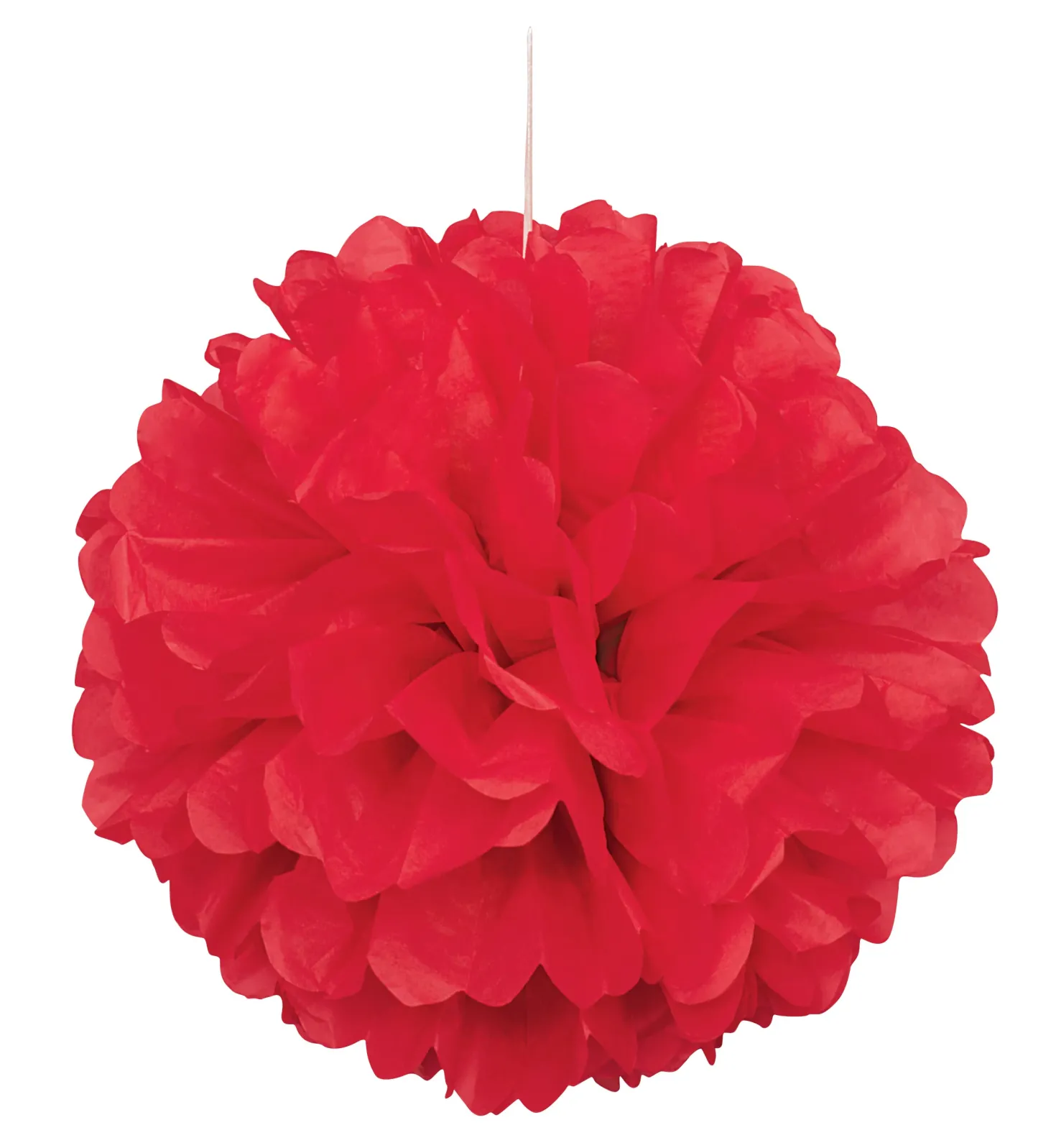 Pom Pom punainen koriste, halk. 41,6 cm