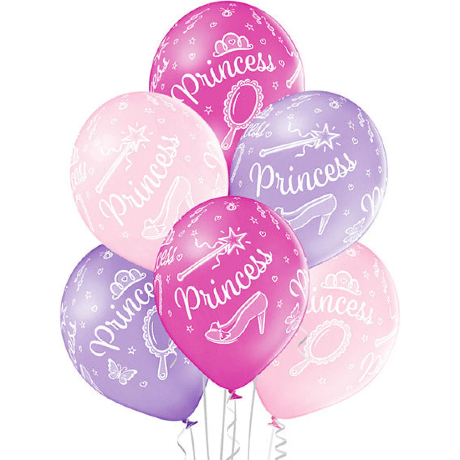 Princess ilmapallo 30 cm 6 kpl/pkt