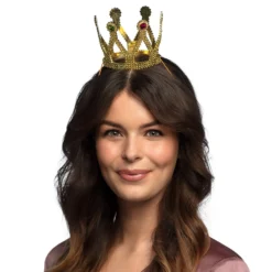 Prinsessatiara taivutettava kullanvärinen