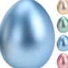 Pääsiäismunakoriste metallinhohtoinen 11 cm (lajitelmatuote 4 eri väriä)