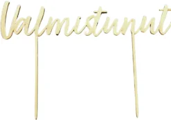 Puinen kakkukoriste, Valmistunut II