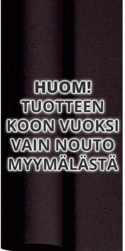 Pöytäliinarulla musta 1,18 m x 5 m
