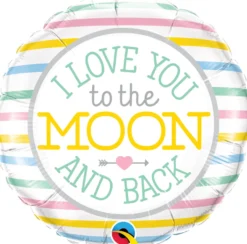 Rakastan sinua: I Love you to the moon foliopallo
