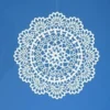 Rosette koristeet 10 kpl/pss