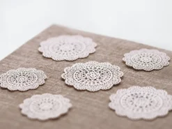 Rosette koristeet 10 kpl/pss
