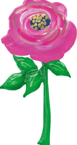 Ruusu jättifolio pinkki