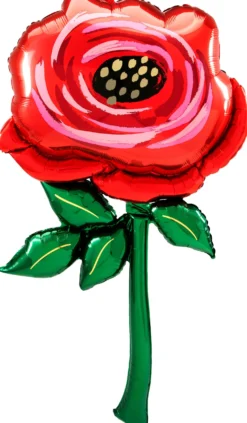 Ruusu jättifolio punainen